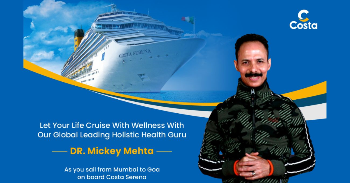 Costa Cruises Presents: 'Age & Ailment Reversal by Dr. Mickey Mehta'